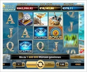 Mega Fortune ist der am häufigsten gespielte Jackpot Slot