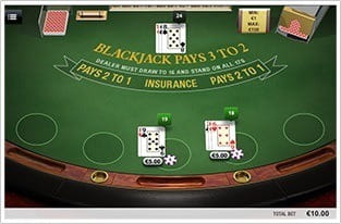 Jede Echtgeld App hat auch wenigstens ein Blackjack Spiel im Angebot