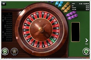 Auch bei den Roulette Spielen gibt es in den Apps nur die französische Spielvariante