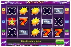 Den Xtra Hot Automaten gibts jetzt auch online