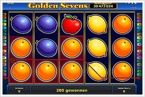Der Golden Sevens Jackpot Spielautomat