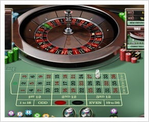 Beim Roulette gibt es bei Microgaming nur wenig Auswahl