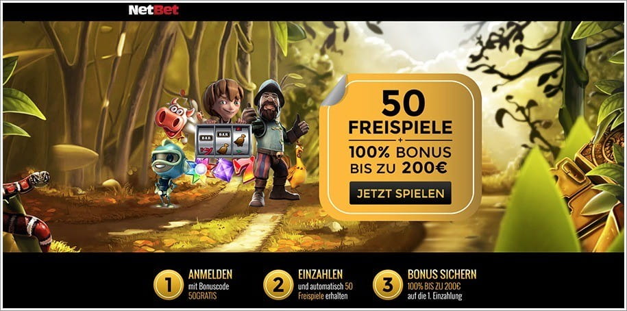 Der Willkommensbonus von NetBet