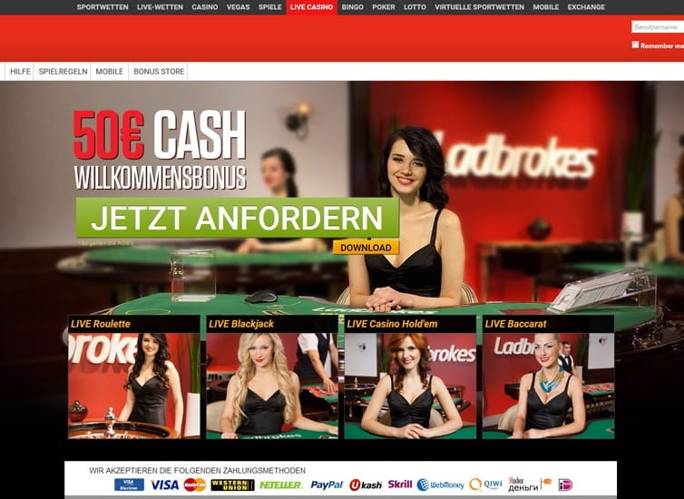 Das Live Dealer Casino von Playtech