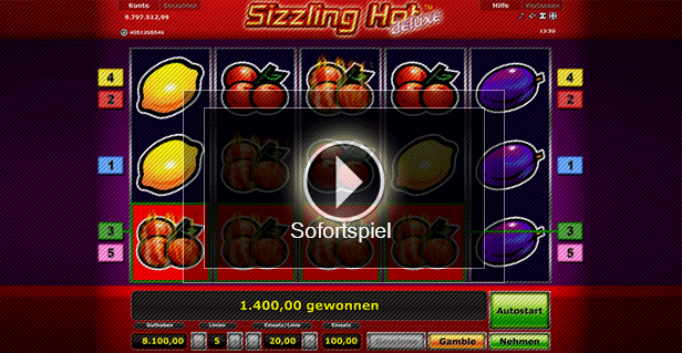 Mit einem Klick zum besten Sizzling Hot Casino im Netz