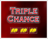 Eine der drei Varianten der Triple Chance Online Slots